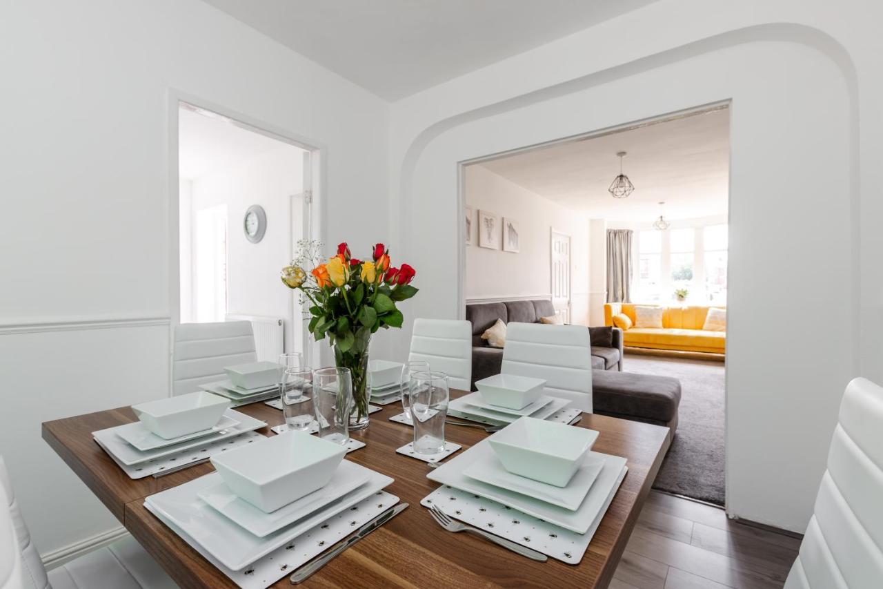 1 Mile To Etihad Stadium & Coop Arena, Free Parking, 7 Ppl Villa Mánchester Exterior foto