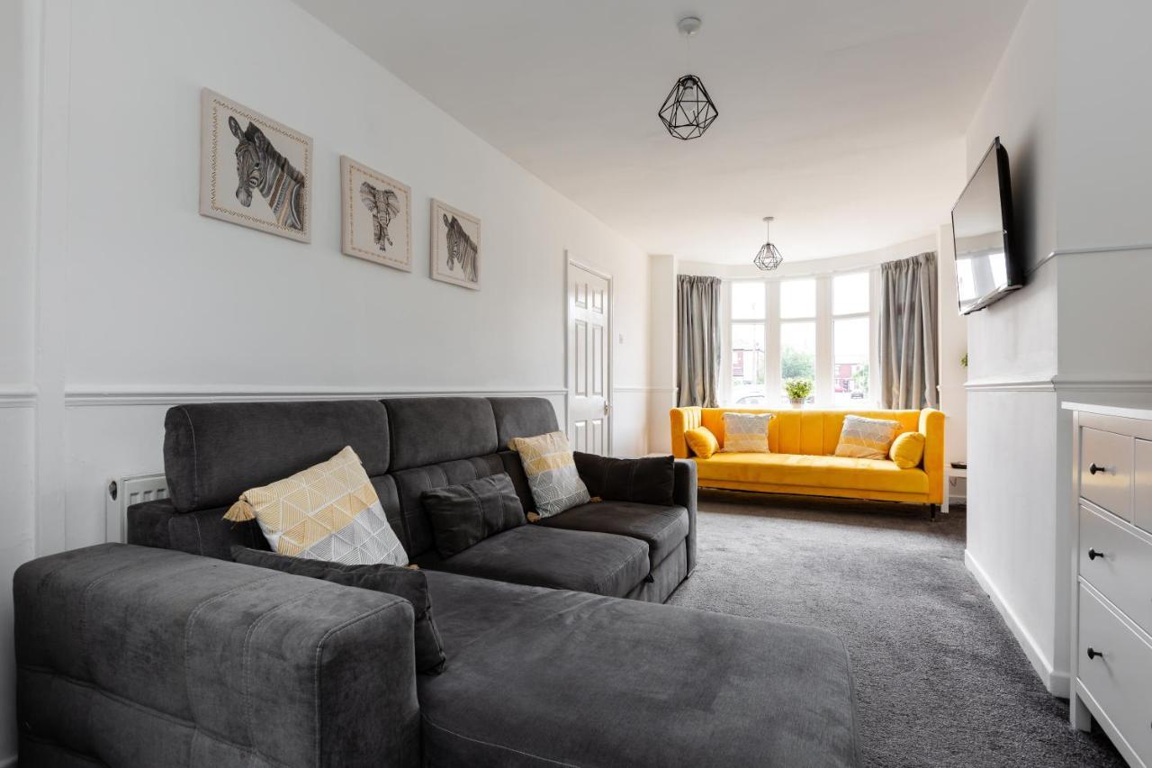 1 Mile To Etihad Stadium & Coop Arena, Free Parking, 7 Ppl Villa Mánchester Exterior foto