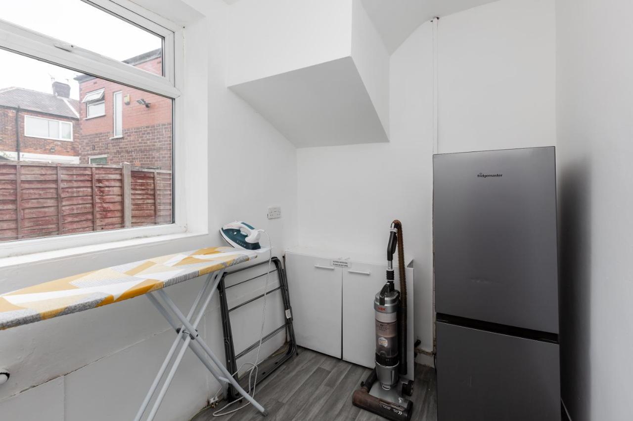 1 Mile To Etihad Stadium & Coop Arena, Free Parking, 7 Ppl Villa Mánchester Exterior foto