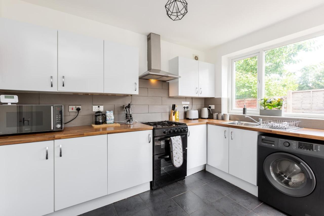 1 Mile To Etihad Stadium & Coop Arena, Free Parking, 7 Ppl Villa Mánchester Exterior foto
