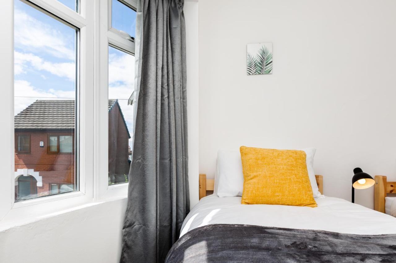 1 Mile To Etihad Stadium & Coop Arena, Free Parking, 7 Ppl Villa Mánchester Exterior foto